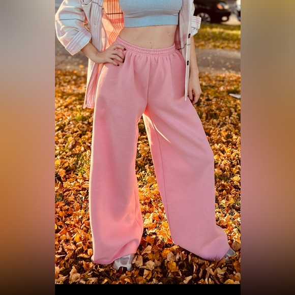 Woman, wide leg jogger, pant cotton brand new, no tag - Picture 3 of 6